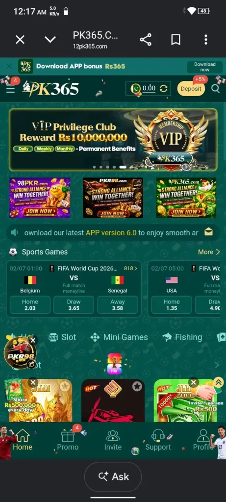 Pk365 Game