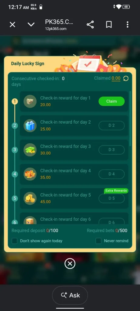 Pk365 Game